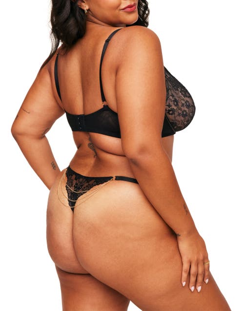 Adore Me Elyza Thong Panties In Black