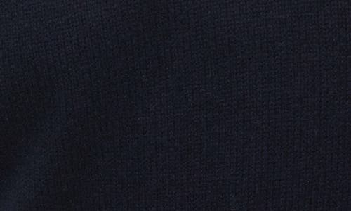 Mango Women's Lapel Collar Sweater In Dark Navy