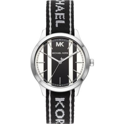 Michael Michael Kors Runway Nato Strap Watch,