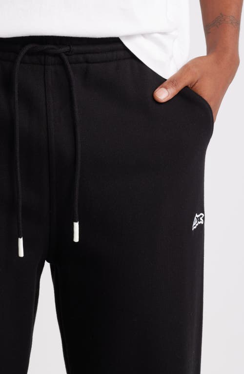 Shop Icecream Essential Cotton Sweatpants In Black