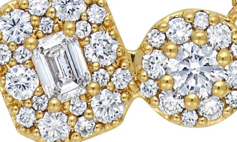 Bony Levy Maya Diamond Asymmetric Pendant Necklace In 18k Yellow Gold