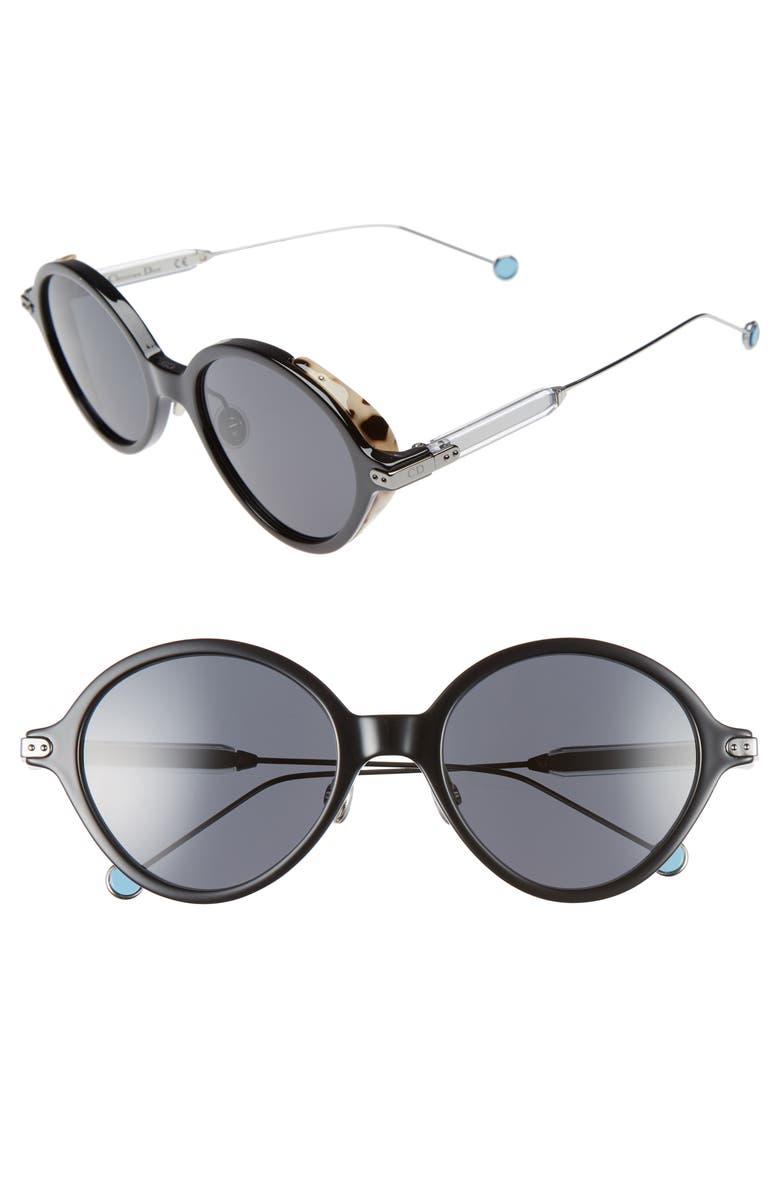 Dior Umbrage 52mm Round Sunglasses | Nordstrom