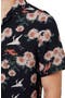 Topman Floral Print Revere Collar Short Sleeve Shirt | Nordstrom