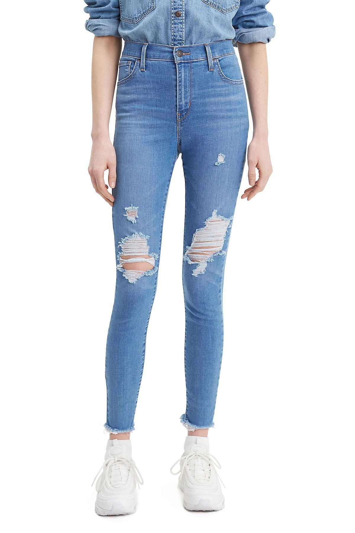 levis 720 high rise super skinny jeans