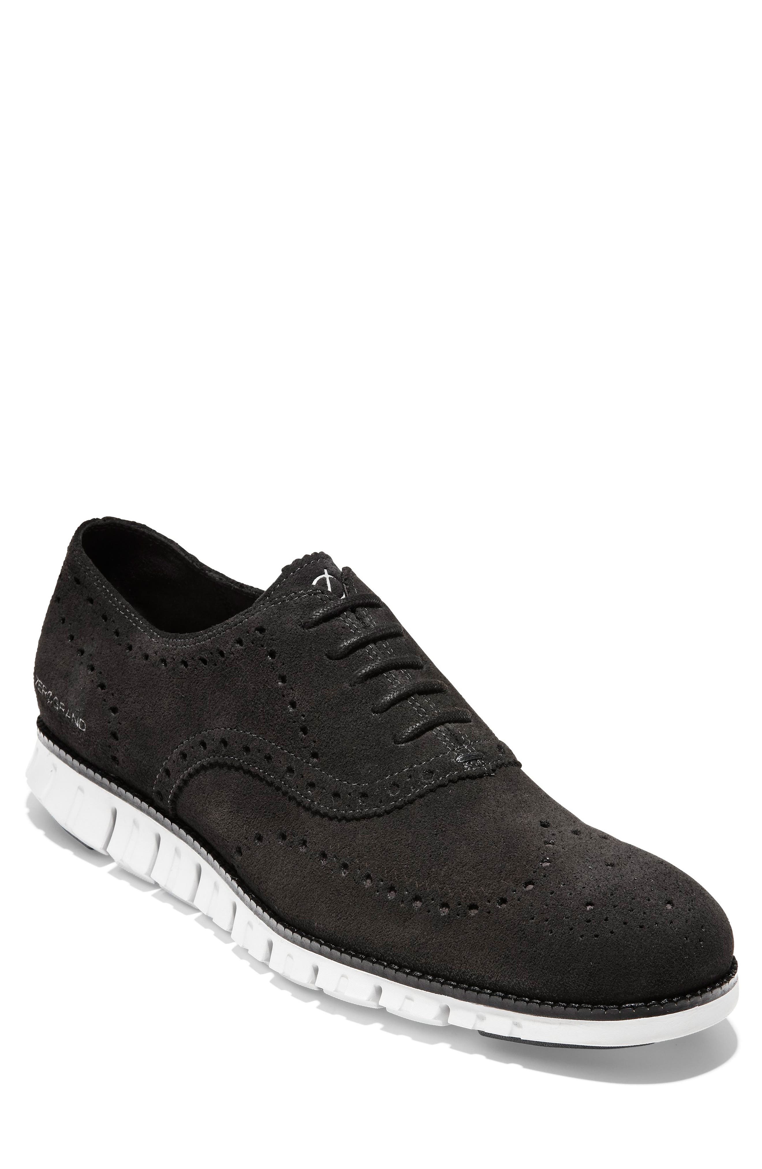 cole haan zerogrand grey suede