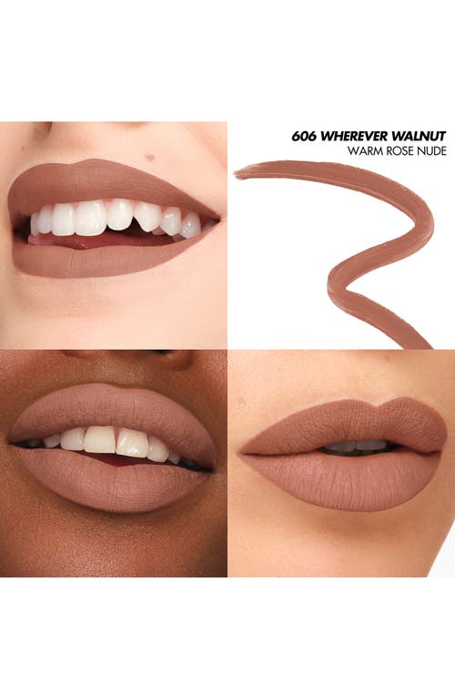 Make Up For Ever Artist Color Pencil Extreme Waterproof Lip Liner In 606 - Wherever Walnut