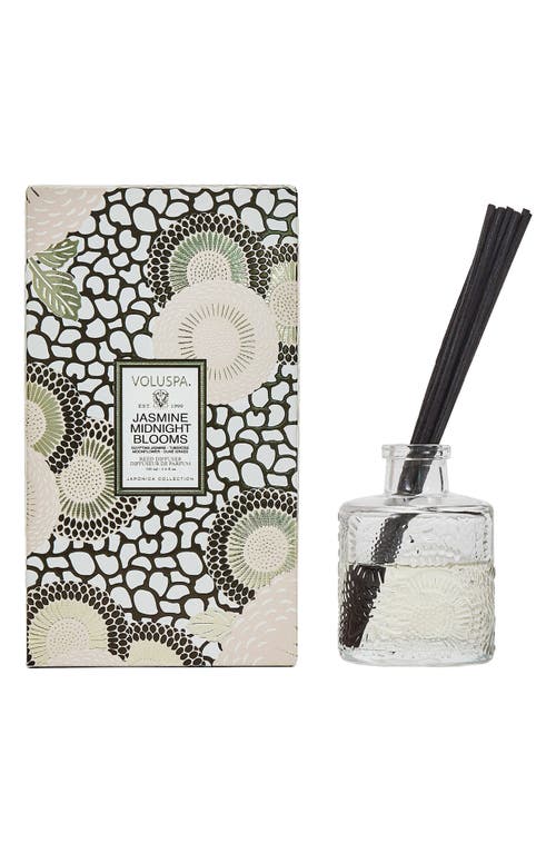 Voluspa Jasmine Midnight Blooms Reed Diffuser