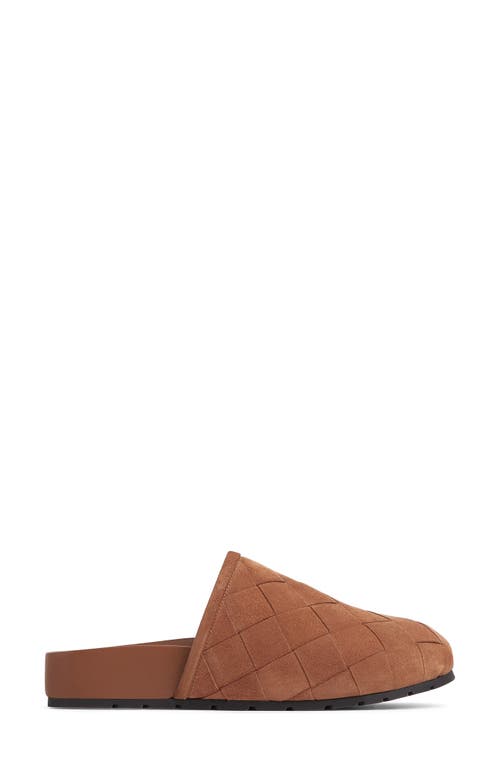 Shop Bottega Veneta Reggie Intrecciato Mule In Caramel