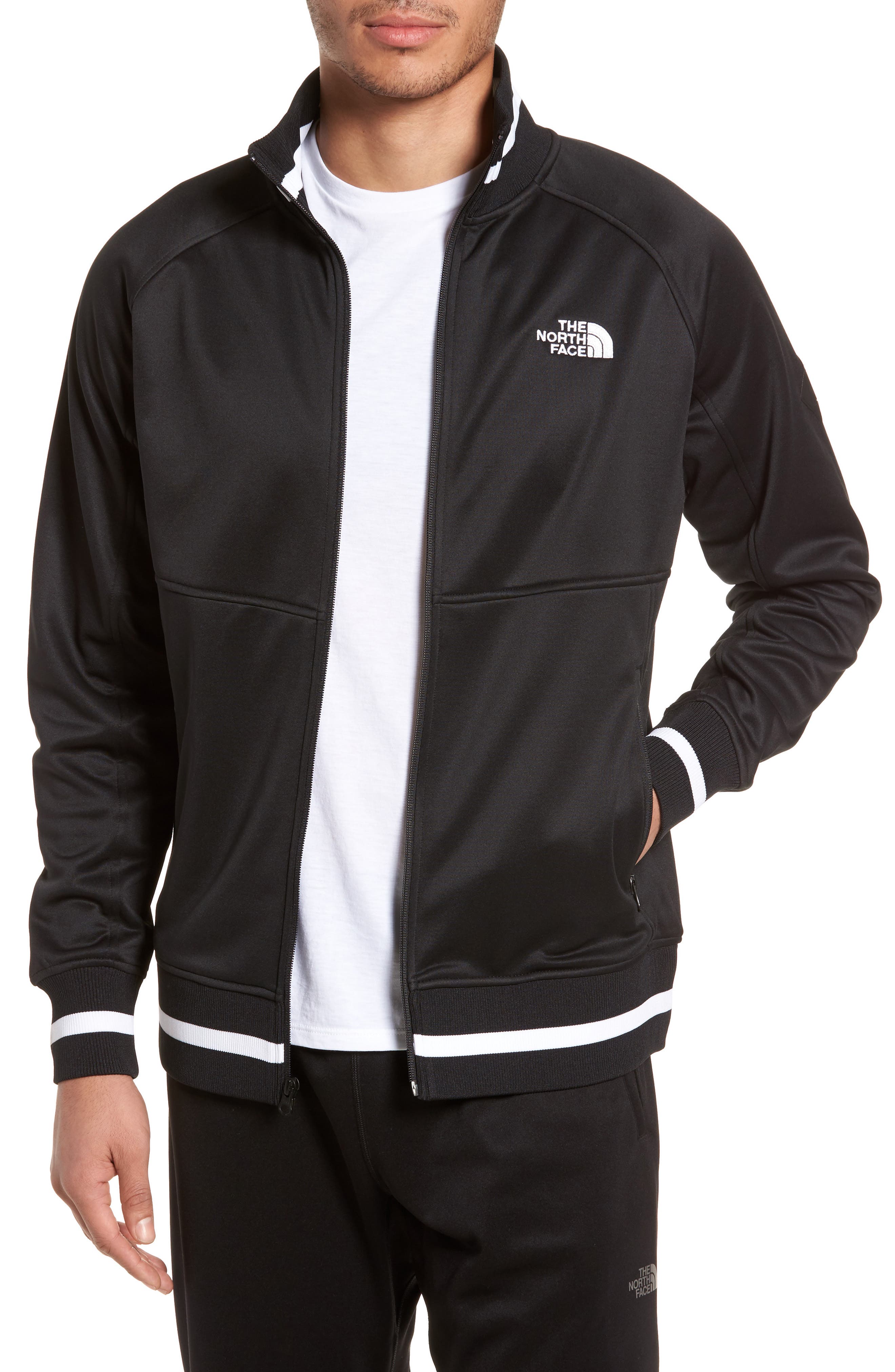 the north face track top