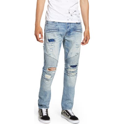 Hudson Jeans Blinder Biker Skinny Fit Jeans, Blue