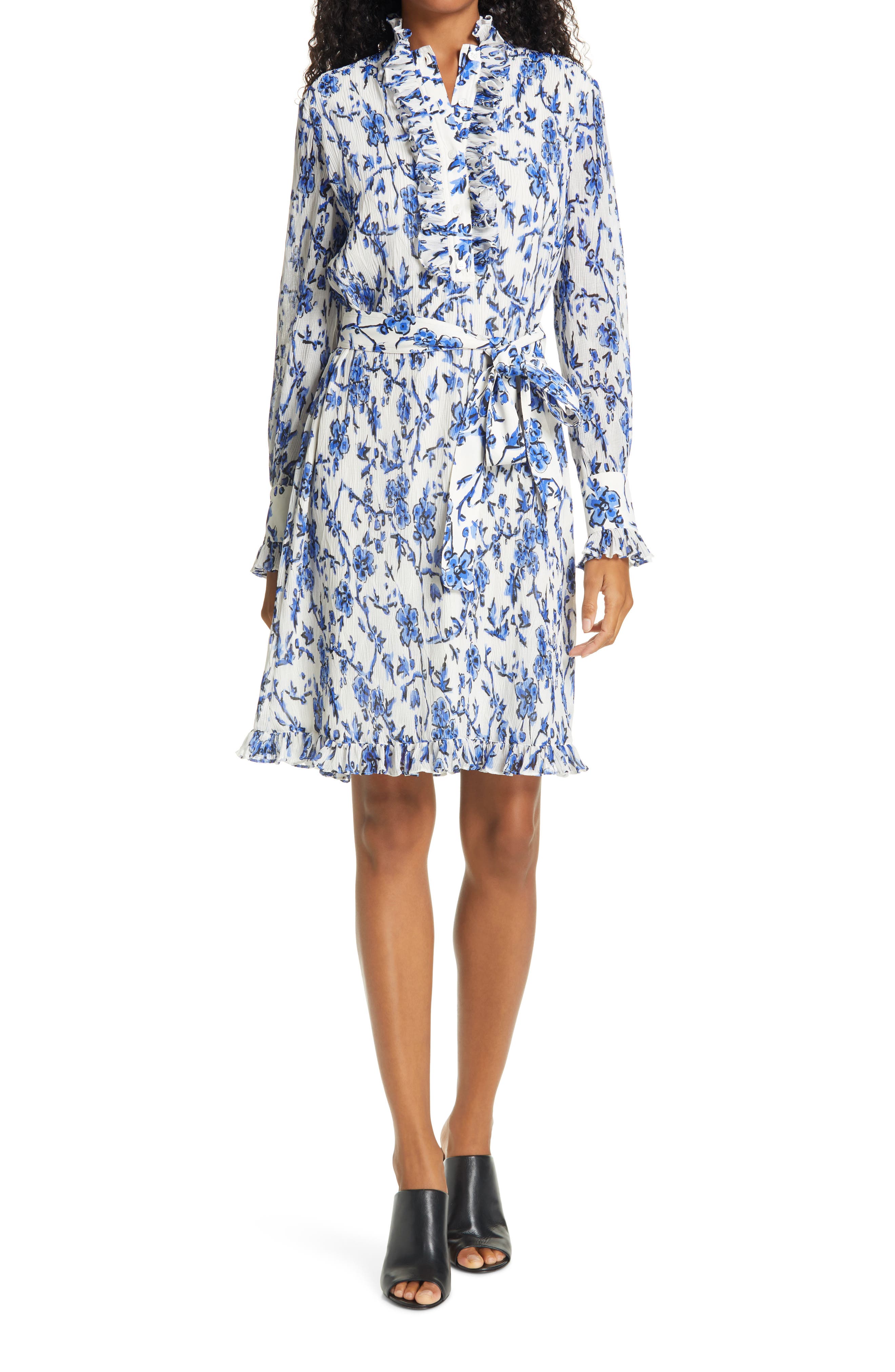 tory burch floral dress