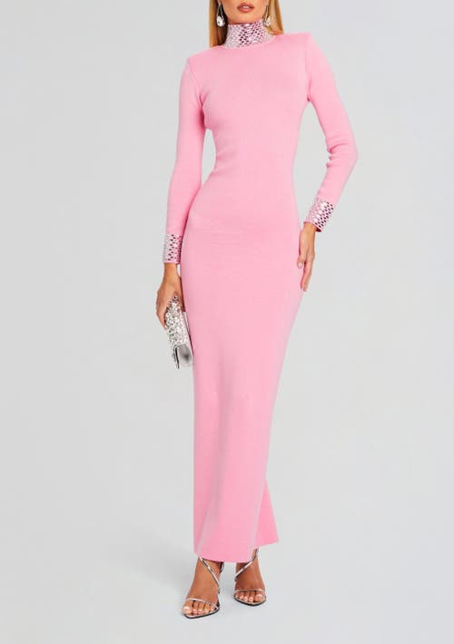 Shop Retroféte Retrofête Monroe Dress In Peony Pink