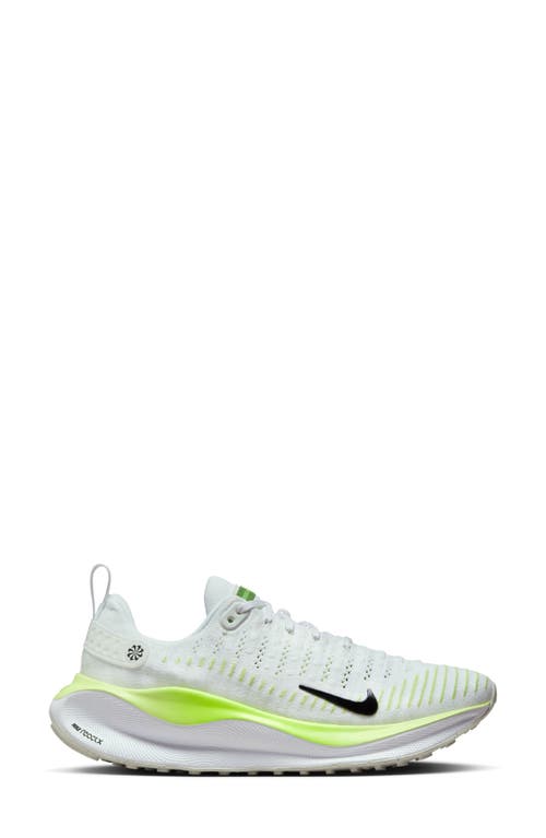 Shop Nike Infinityrn 4 Running Shoe In White/black/lemon