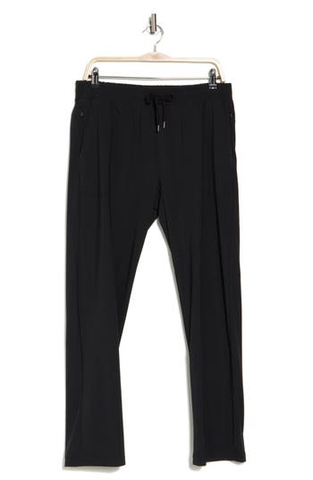 90 Degree By Reflex Warp En Route Commuter Pants In Black
