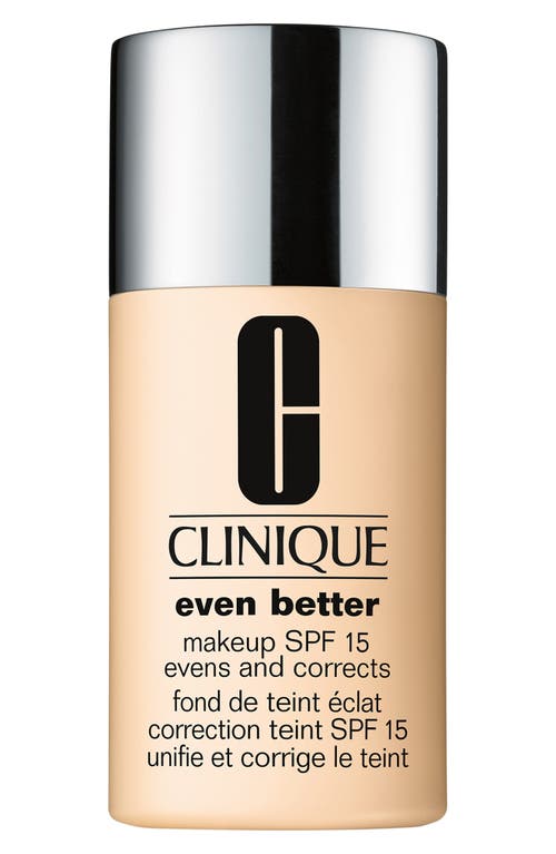 Clinique Even Better Makeup Broad Spectrum SPF 15 Foundation in 04 Bone at Nordstrom