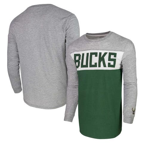 Milwaukee Bucks Fanatics Branded Big & Tall Bold Attack Pullover Hoodie -  Hunter Green/Black