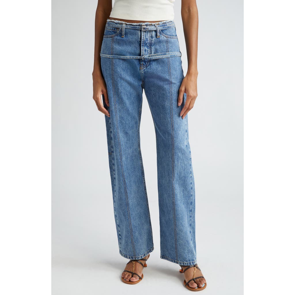 Jacquemus Le De Nimes Caraco Jean In Blue