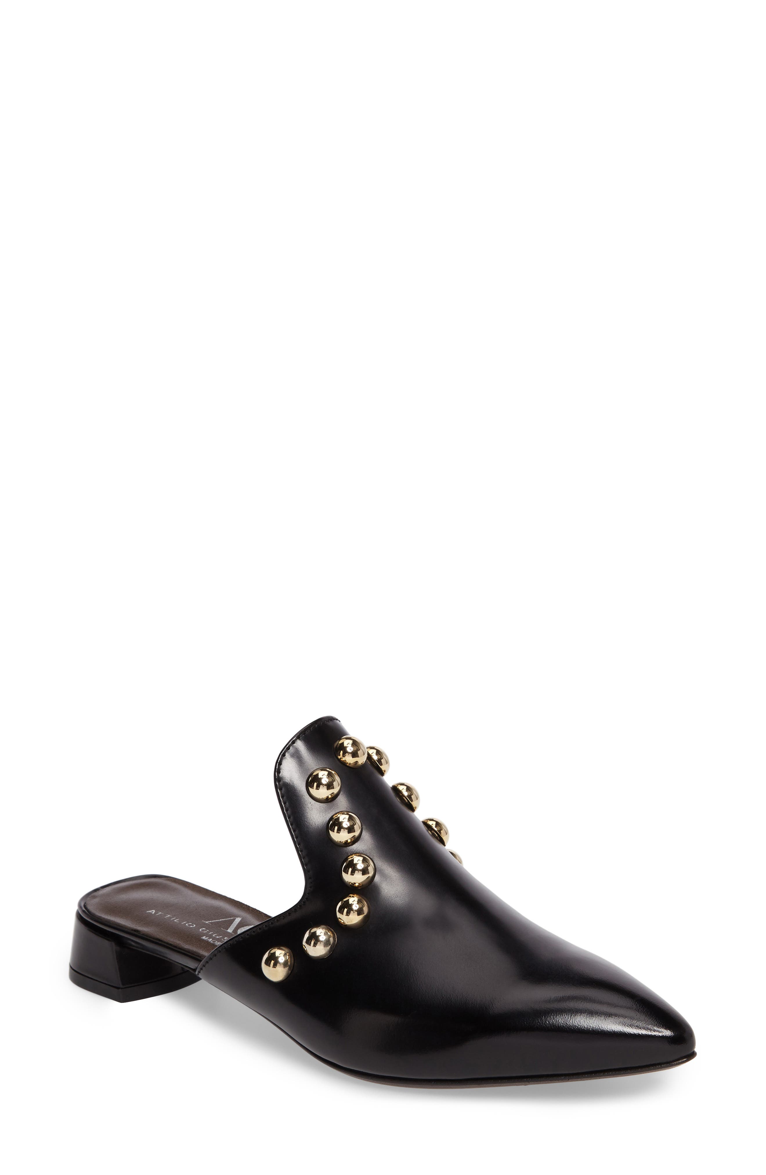 AGL Studded Loafer Mule (Women) Nordstrom