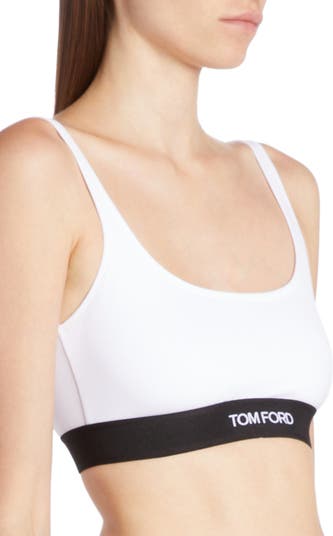 TOM FORD Signature Bralette in Chocolate Brown