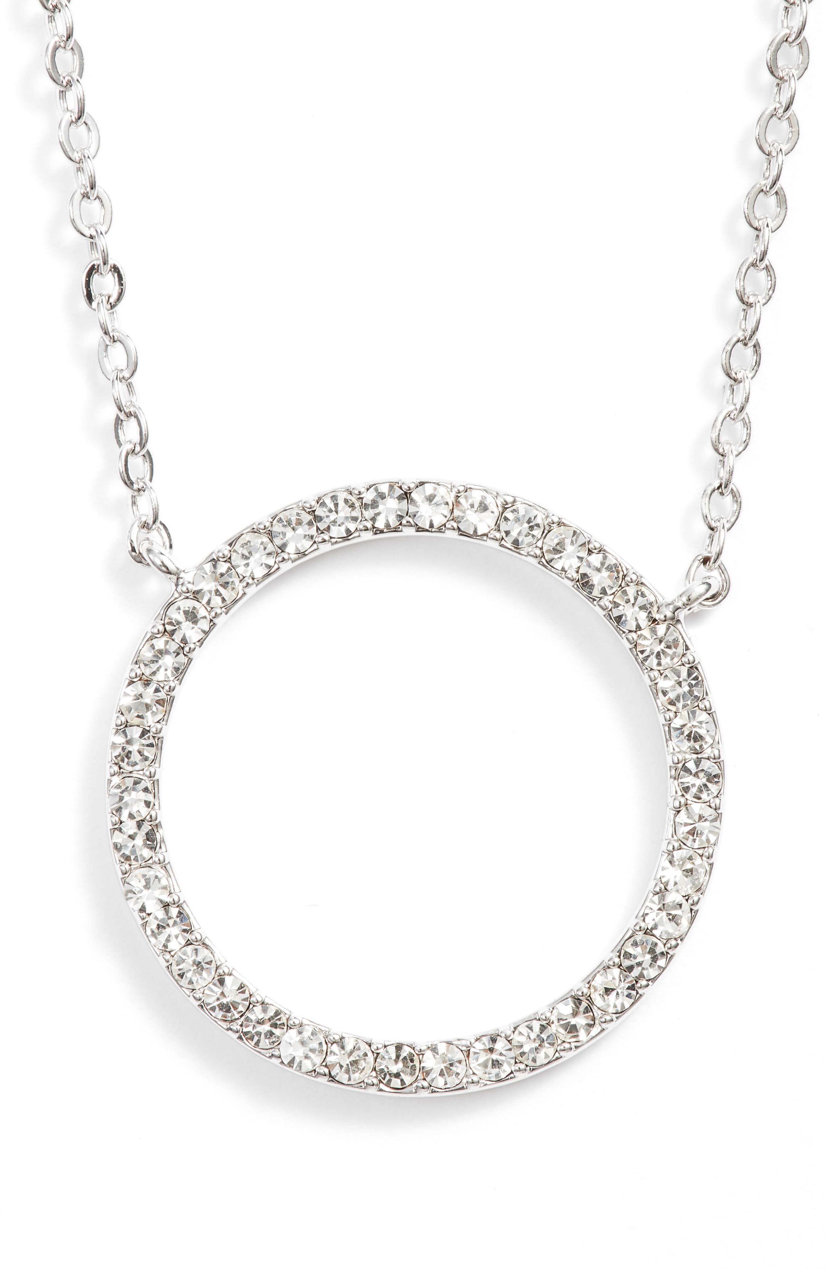 nordstrom circle necklace