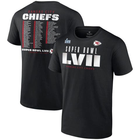 Men's Red Kansas City Chiefs Super Bowl LVII Champions Shield