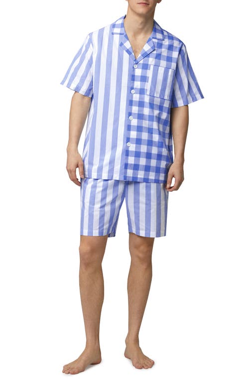 Bengal Stripe & Plaid Organic Cotton Short Pajamas
