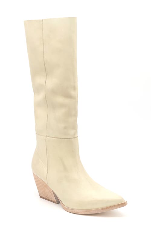 Golo West Boot in Off White Vintage Calf