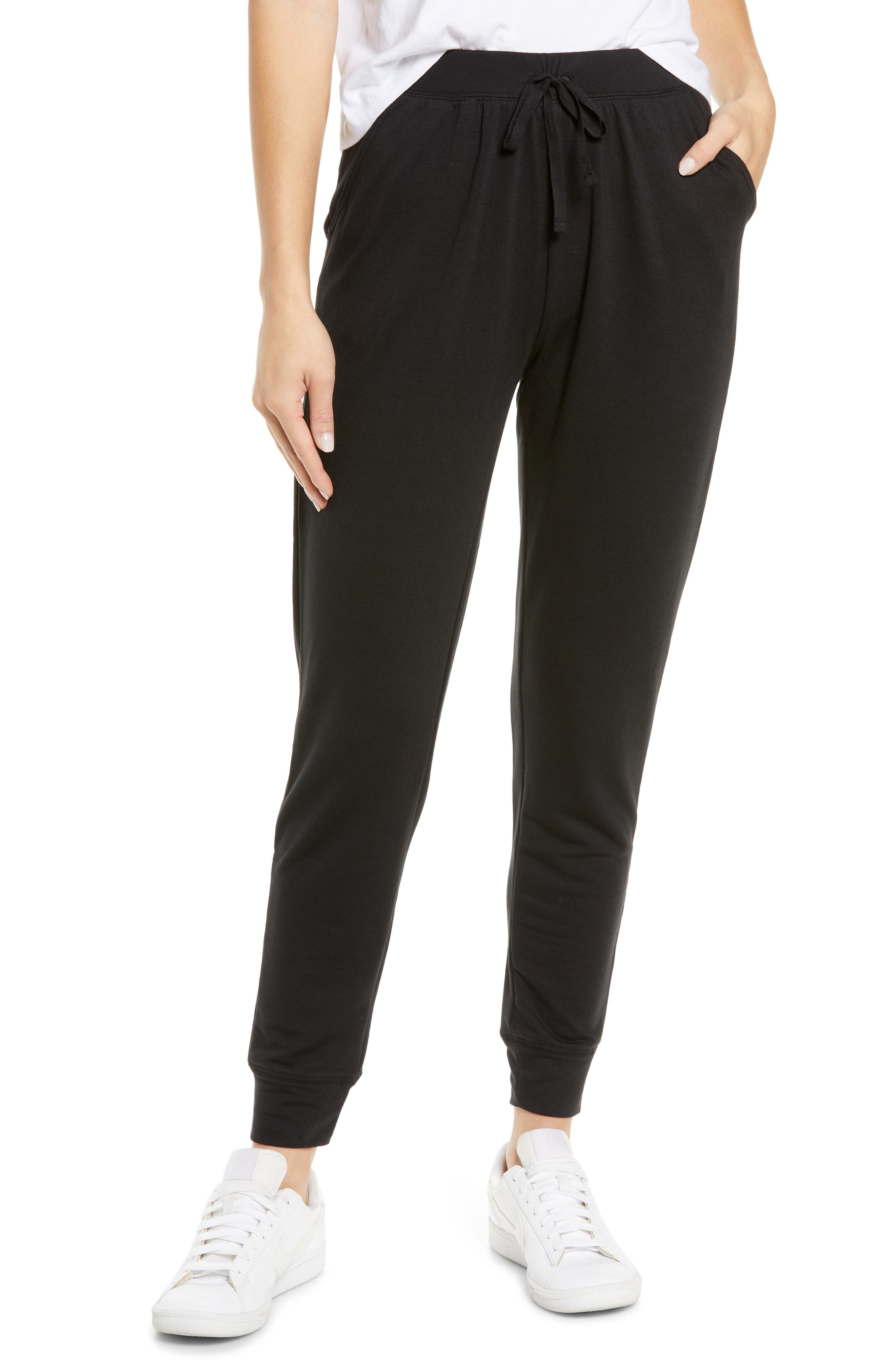 Black tapered pants womens Outlet