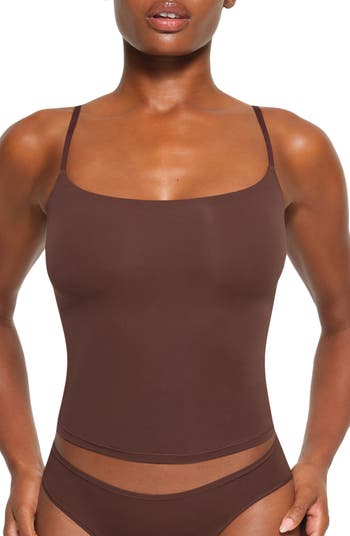 Camisole Skims Camel size XS International in Polyester - 35443699