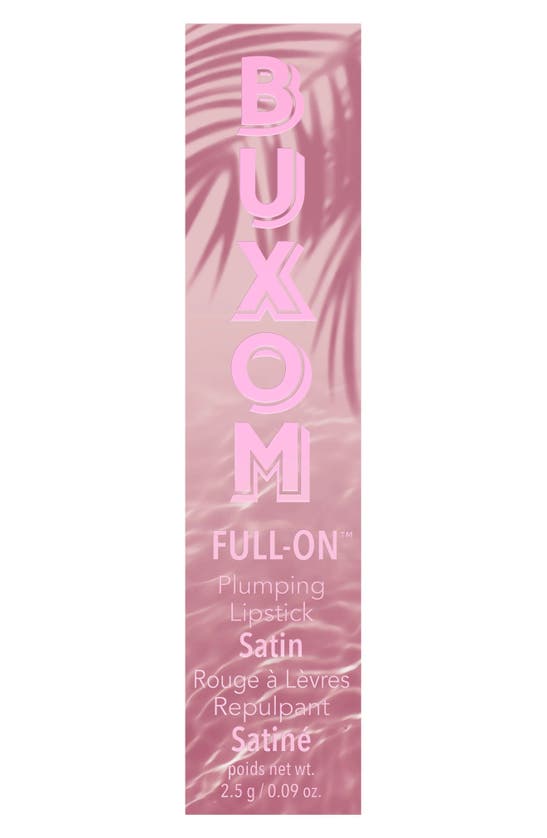 Shop Buxom Dolly's Glam Getaway Full-on™ Satin Lipstick In Berry Crush