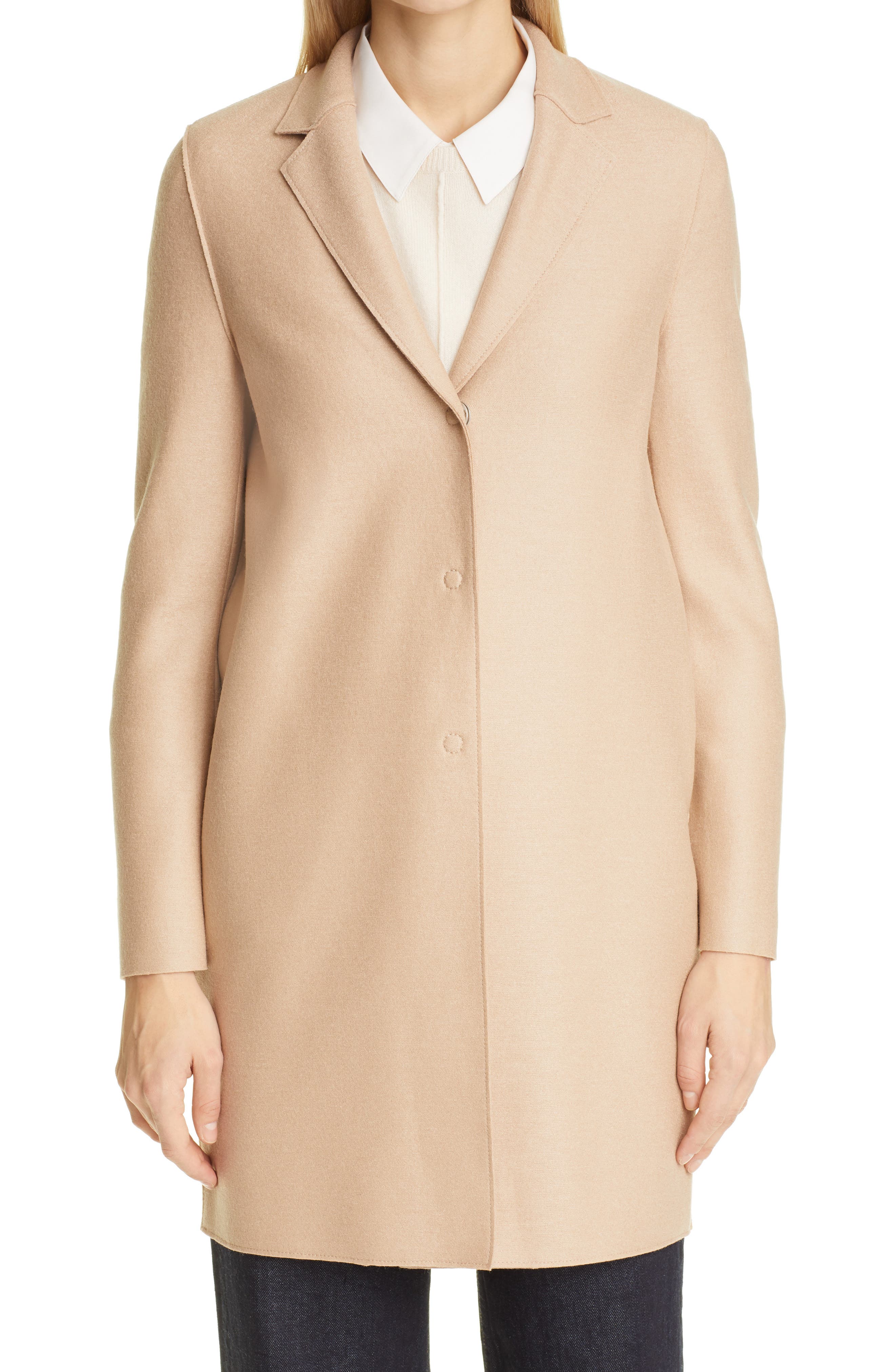 Harris Wharf London Pressed Wool Cocoon Coat Nordstrom