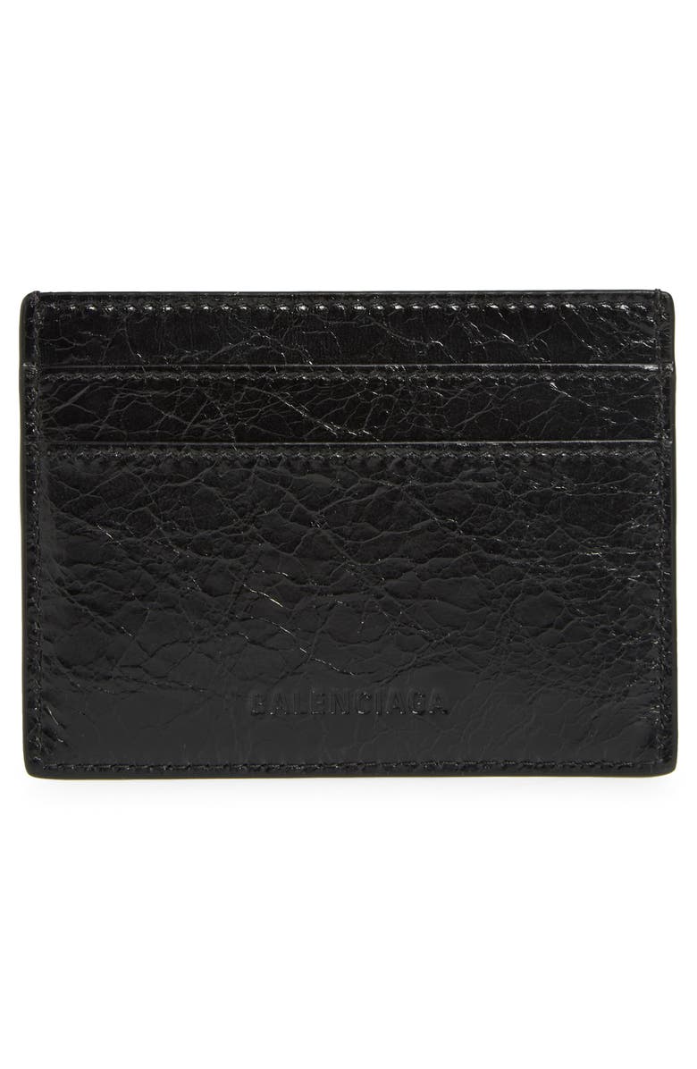 Balenciaga Le Cagole Leather Card Holder Nordstrom