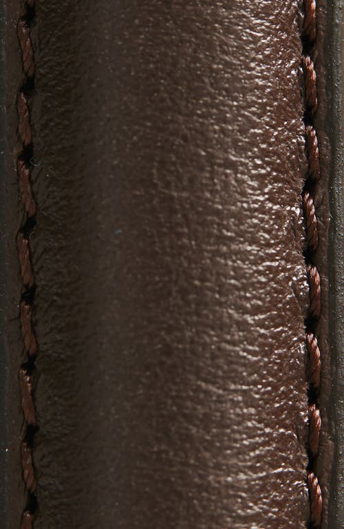 Totême Toteme Thin Leather Belt In Bark