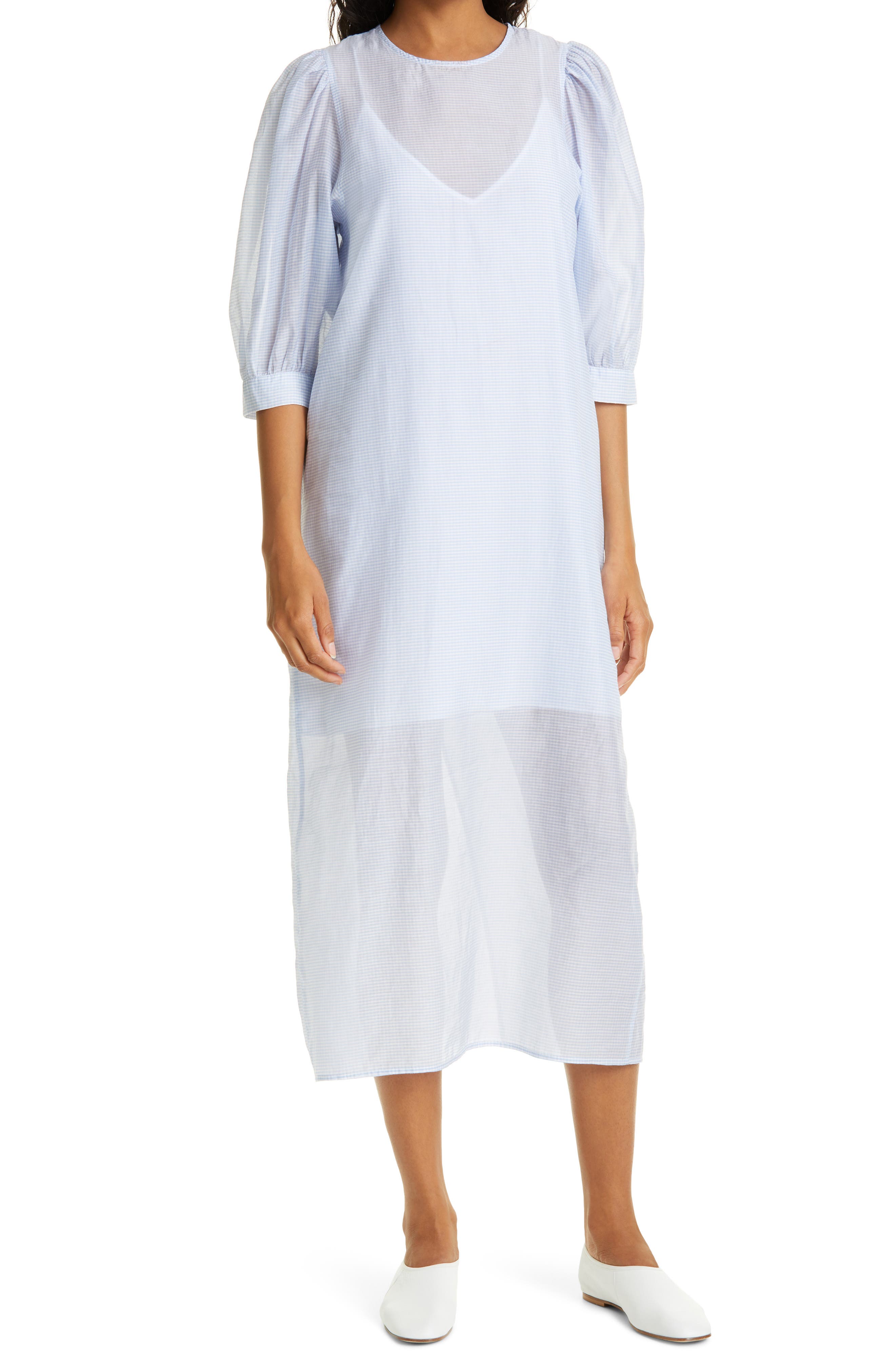 samsoe samsoe silk dress