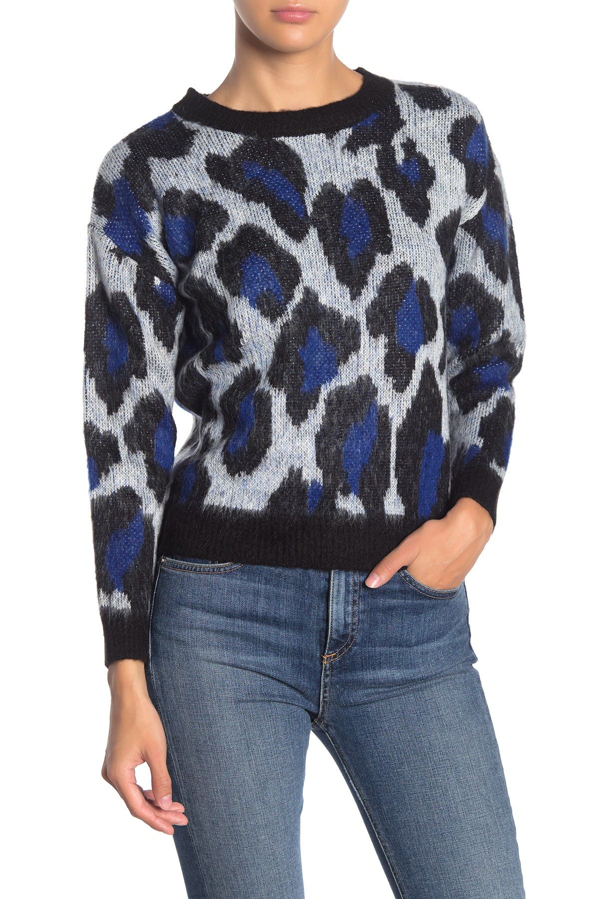 nordstrom leopard sweater