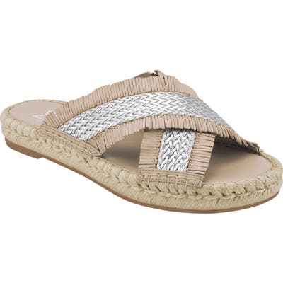Marc Fisher Ltd Tessi Slide Sandal- Beige