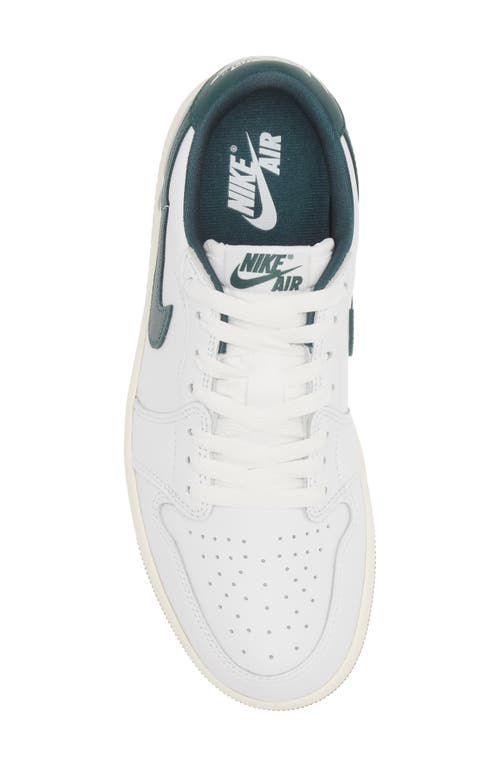 Shop Nike Air Jordan 1 Retro Low Og Sneaker In White/oxidized Green/sail