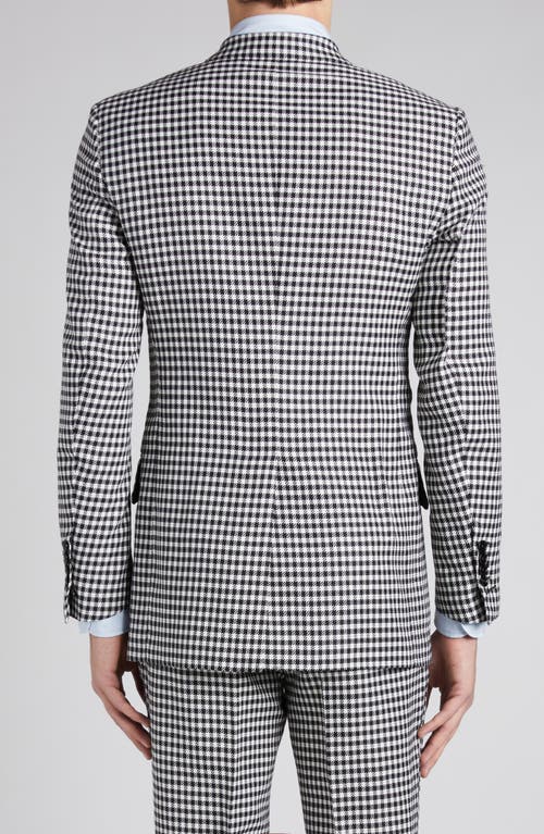Tom Ford Atticus Tattersall Wool & Cashmere Suit In Zblaw Black/white