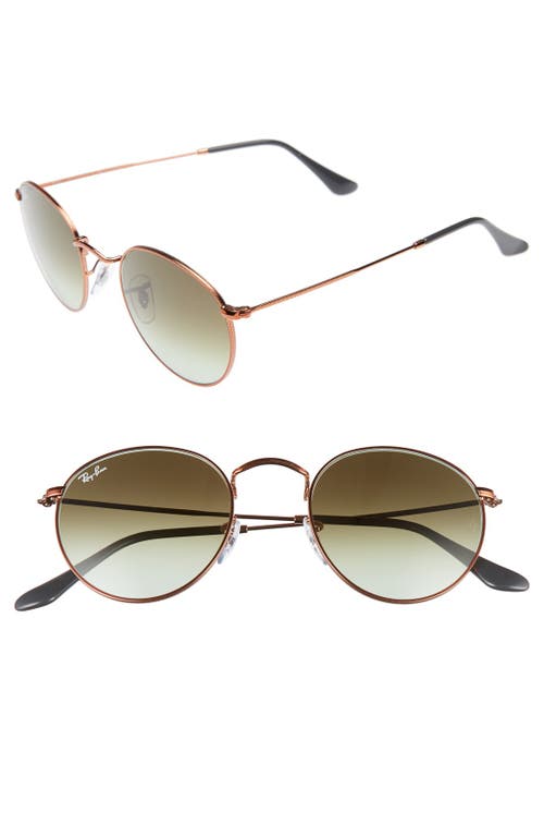 Ray-Ban Icons 50mm Retro Sunglasses in Green/Brown at Nordstrom