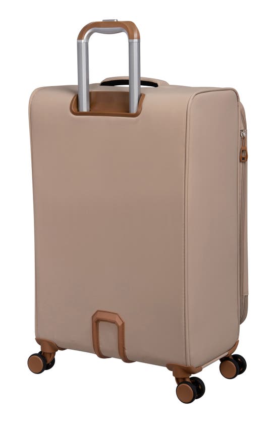 Shop It Luggage Beachlite 15" Medium Softshell Spinner Suitcase In Med Sand