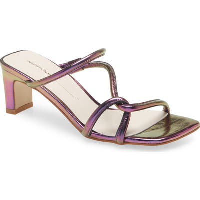 Intentionally Blank Willow Slide Sandal, Purple