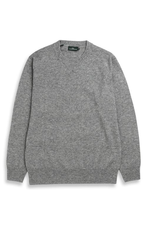 Shop Rodd & Gunn Christchurch Wool & Cashmere Crewneck Sweater In Fog