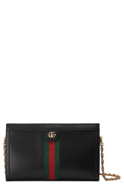 GUCCI MEDIUM OPHIDIA LEATHER SHOULDER BAG,503876DJ2DG