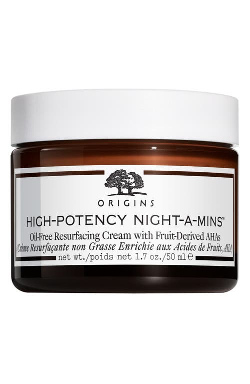 High Potency Night-A-Mins Oil-Free Resurfacing Gel Cream with Fruit Derived AHAs