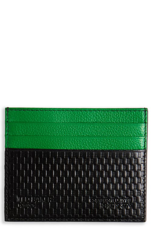 EAN 5059855685905 product image for Ted Baker London Dirk Textured Leather Card Holder in Green at Nordstrom | upcitemdb.com