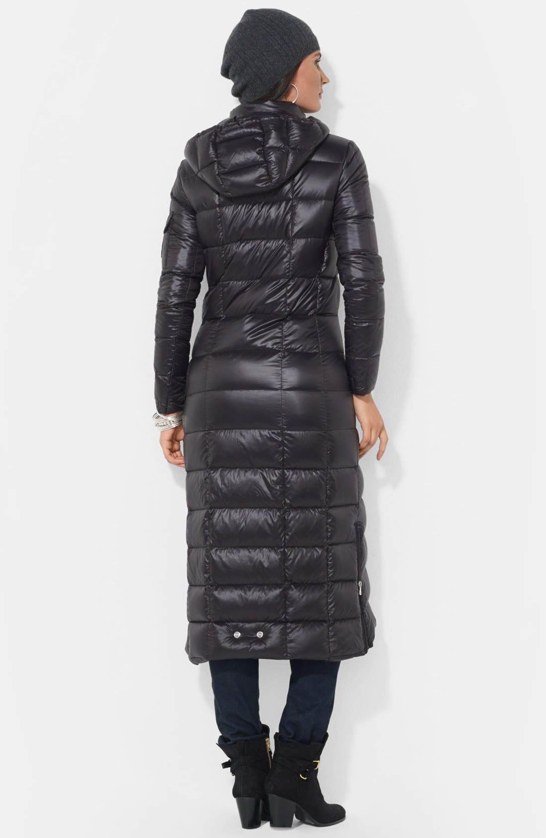 ralph lauren packable maxi coat