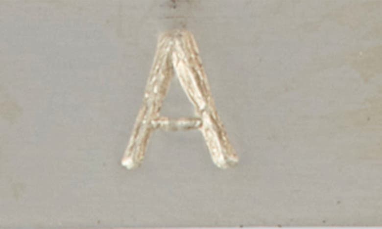 Nashelle Hadley Initial Bar Bracelet In Sterling Silver - A