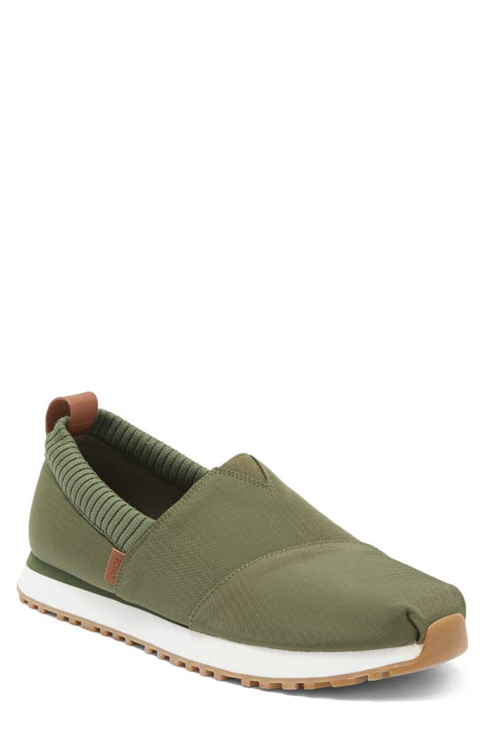 Shop Toms Rip Stop Resident 2.0 Sneaker In Green