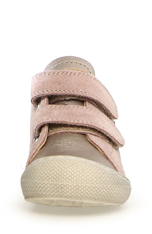 Shop Naturino Kids' Kolde Sneaker In Cipria-platinum