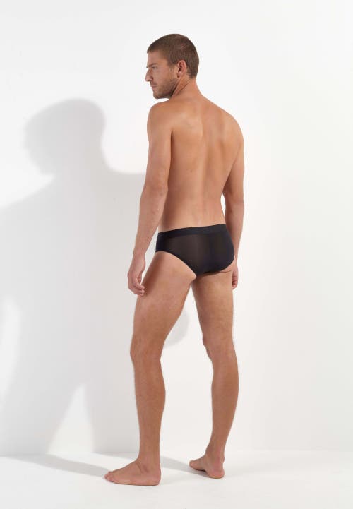 Hom H-fresh Comfort Mini Brief In Black